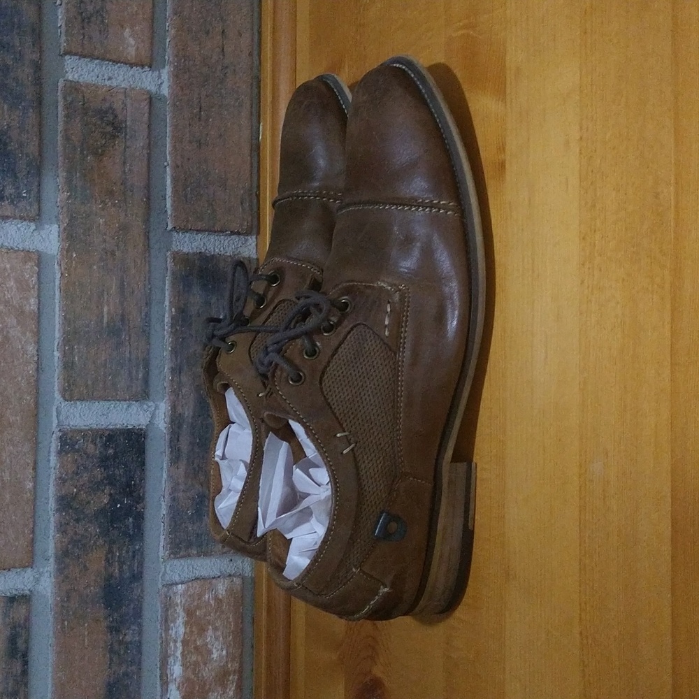 Steve Madden Men's Jagwar Oxford, brown, leather - Picture 4 of 17